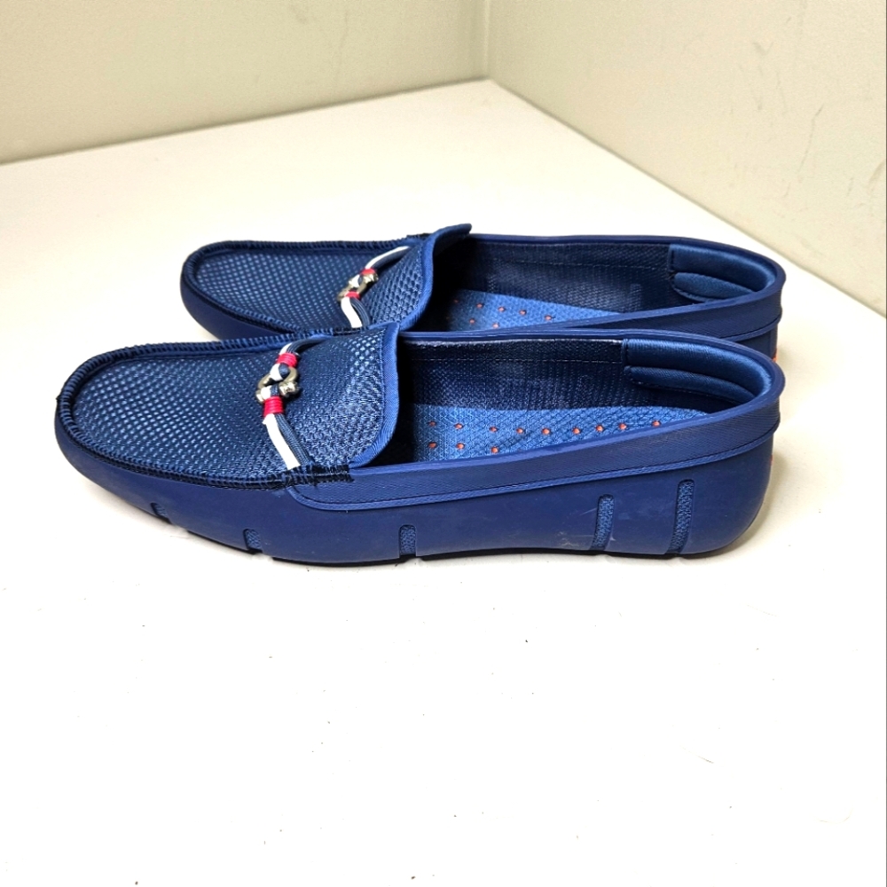 Swims Women's Riva Loafer Blue Nautical 10